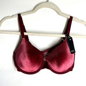 NWT Modern Movement T-Shirt Bra Style F72BM458 Red Size 32C